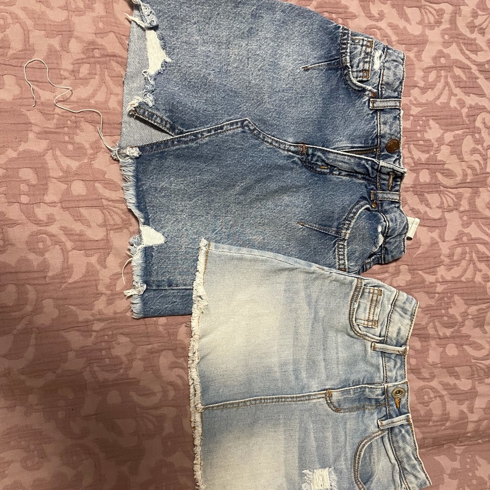 Two denim skirts bundle